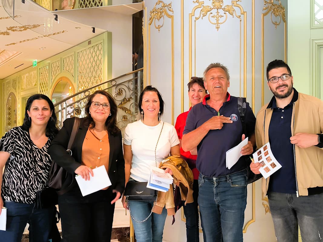 team building jeu de piste rallye paris triangle d'or christian dior entreprise