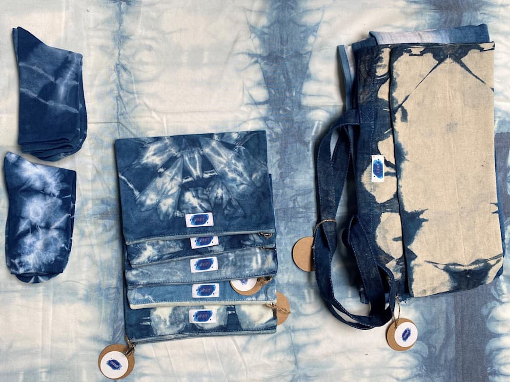 team building atelier création upcycling eco friendly teinture indigo paris animation