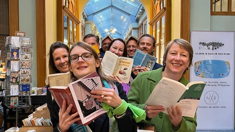 Team building rallye jeu de piste chasse au trésor Paris passages couverts parisiens entreprise séminaire