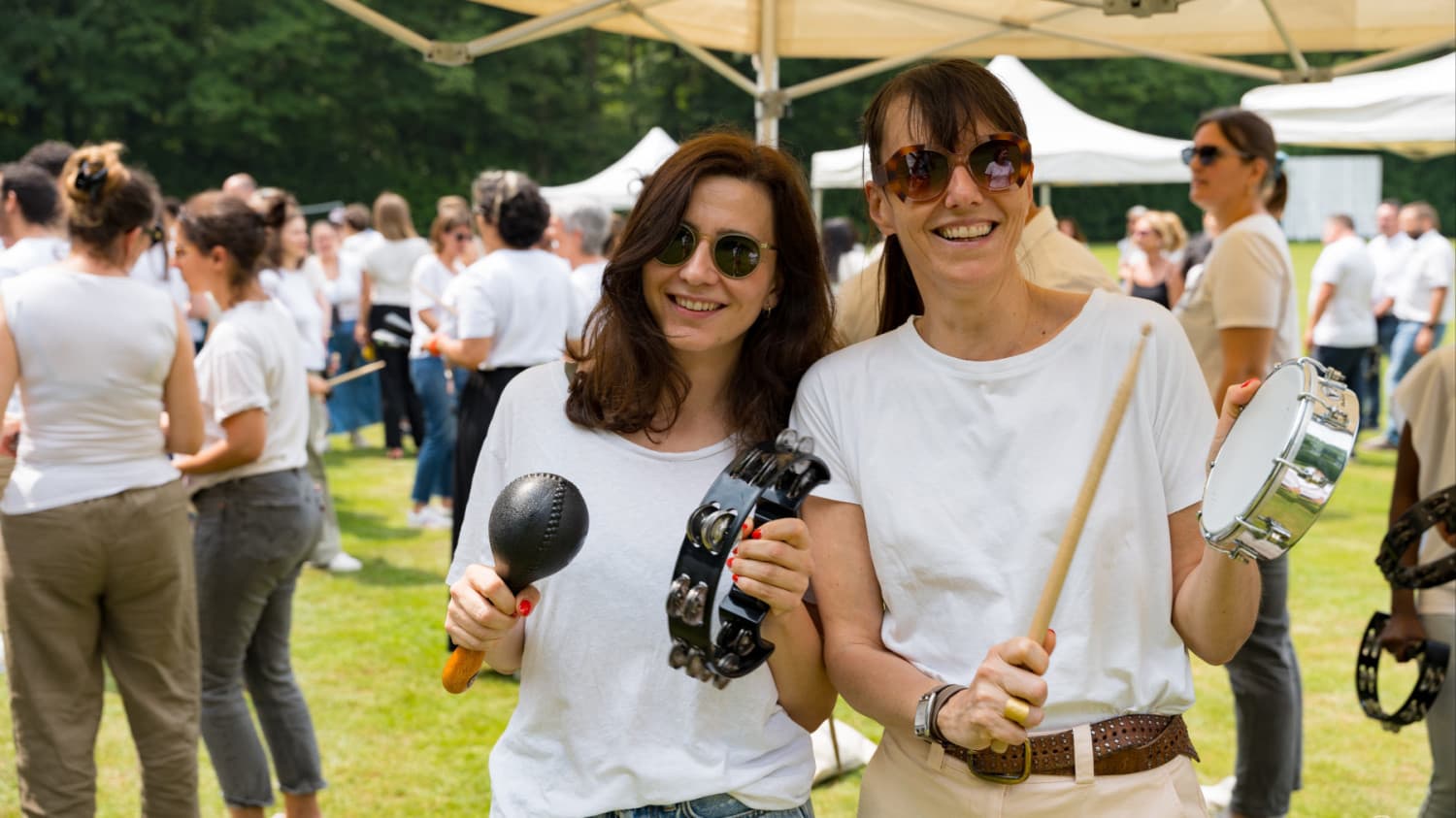 Team building percussions animation musicale musique batucada création collectif instruments