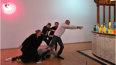 Team building rallye Musée Beaubourg Paris Centre Pompidou jeu de piste chasse au trésor Art Moderne Art Contemporain