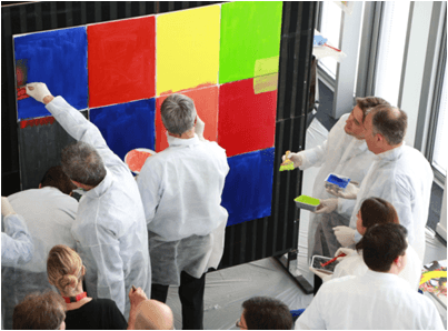 team building animations artistique créative peinture