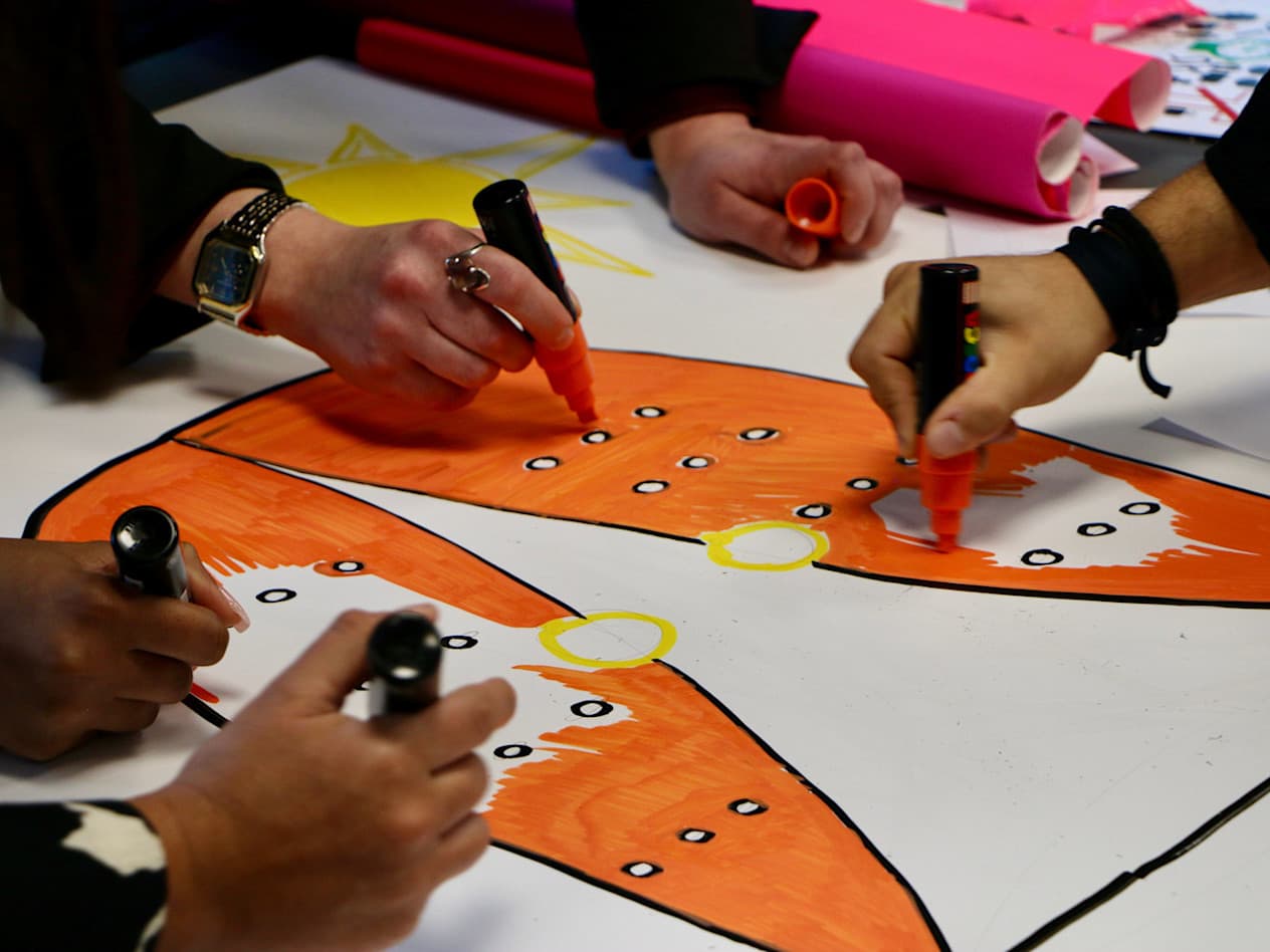 team building atelier création entreprise collaborateur picto art paris