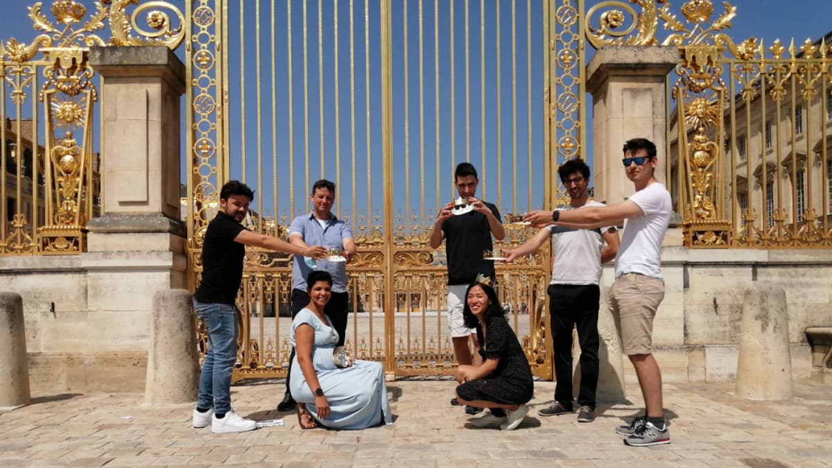 Team building rallye Château de Versailles Louis XIV jeu de piste chasse au trésor